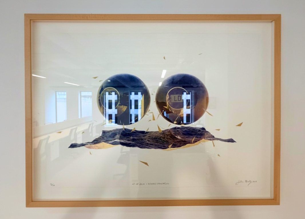 Piece from a catalogued corporate art collection